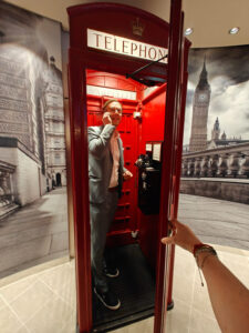 die Telefonzelle