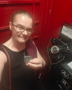 die Telefonzelle