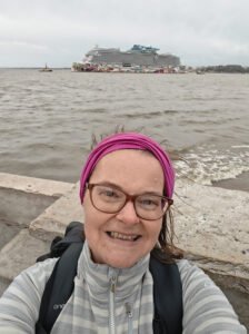 Selfie mit Schiff