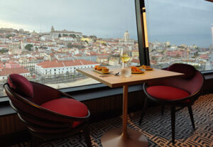 Abendessen mit Aussicht