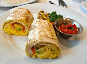 Egg and Avocado Wrap