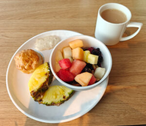 Frühstück im Surfside Café