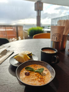 Frühstück mit Aussicht