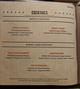 Whiskey Bar