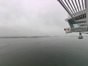 Ankunft in Southampton