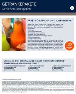 Getränkepakete