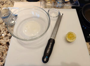 Pasta al Limone e Basilico