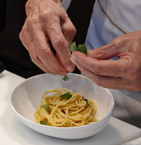 Pasta al Limone e Basilico