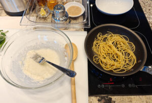 Pasta al Limone e Basilico