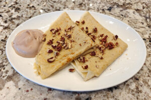 meine New World Allspice Crêpes