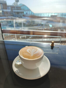 Cappuccino im Baristas