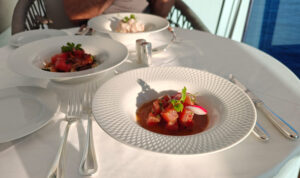 In-Suite-Dining am Balkon