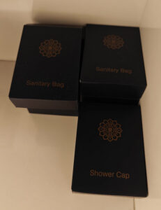Duschhauben, Sanitary Bags
