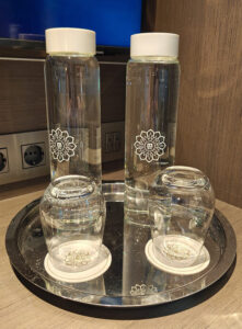 Wasser in der Suite