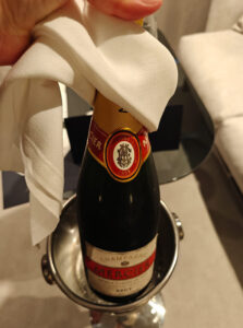 Begrüßungschampagner