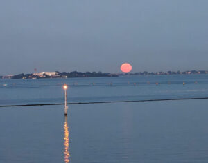 Blutmond in Venedig
