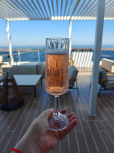 Champagner am Nachmittag
