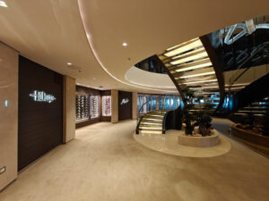 hintere Treppe