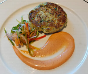 French Caribbean Cajun Spiced Jumbo Lump Crab Cake