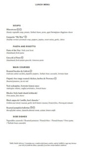 Med Yacht Club - Lunch