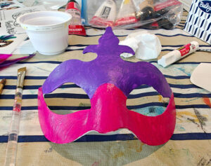 Maske basteln