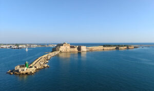 Ankunft in Brindisi