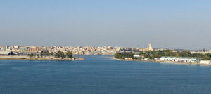 Ankunft in Brindisi