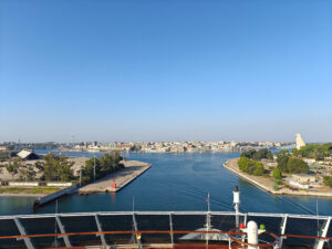 Ankunft in Brindisi