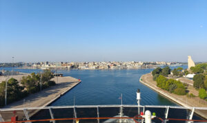 Ankunft in Brindisi