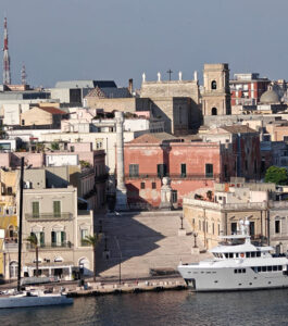Ankunft in Brindisi