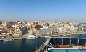 Ankunft in Brindisi