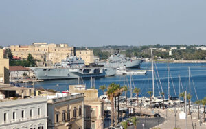 Ankunft in Brindisi