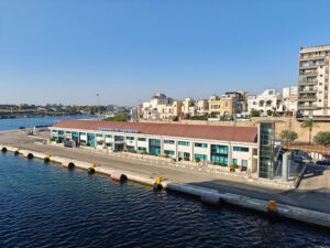Ankunft in Brindisi