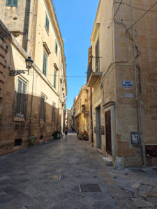 durch die Gassen von Lecce