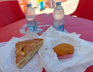 Focaccia und Arrancino
