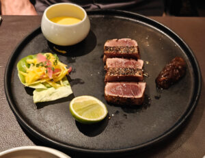 Mediterrenean Tuna Steak "A Poivre"