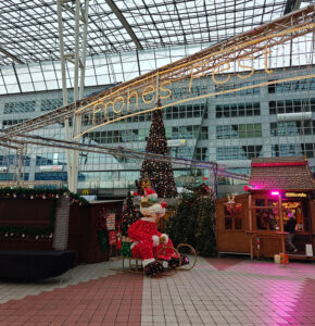 Weihnachtsmarkt am Flughafen München