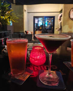 Bier und Espresso Martini