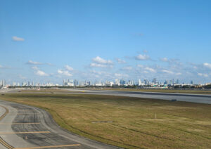 Blick auf Miami
