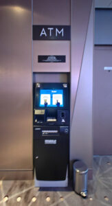 Geldautomat im Casino