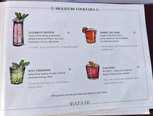The Bazaar Bar