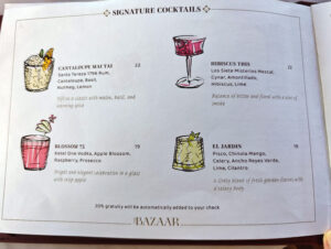 The Bazaar Bar