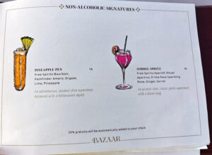The Bazaar Bar