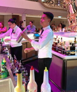 Lychee Martini Making