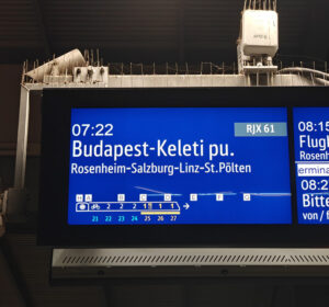 RailJet nach Budapest