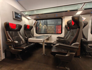 1. Klasse im RailJet