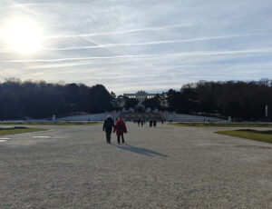 Neptunbrunnen und Gloriette
