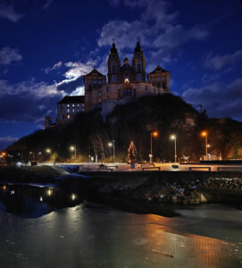 Kloster Melk und Vollmond