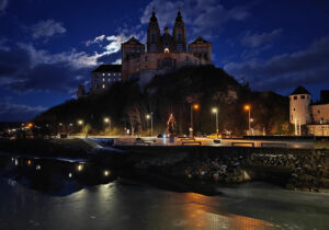 Kloster Melk und Vollmond