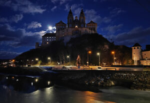 Kloster Melk und Vollmond